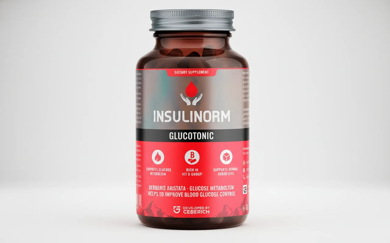 Insulinorm – capsules pour la régulation de la glycémie